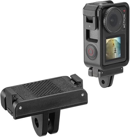 Quick Release Adaptör Dağı ile Uyumlu DJI Eylem 4/3, OSMO Action3/Action4 ile Uyumlu Açık Eylem Kamera Adaptörü Tutucu Genişleme Aksesuarları