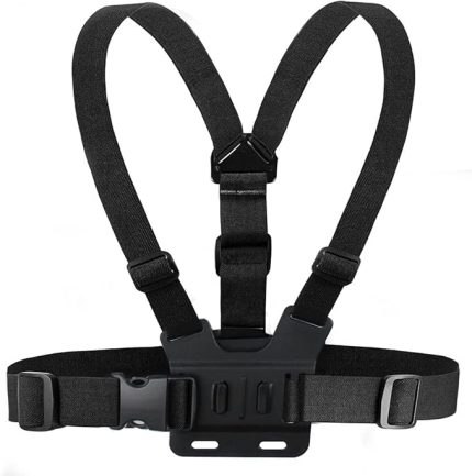 Göğüs kemeri tutucu göğüs tutucu göğüs montaj Chesty GoPro Hero ve aksiyon kameraları ile uyumlu - tam ayarlanabilir göğüs kemeri