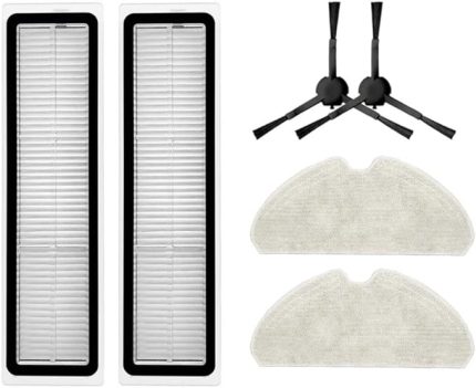 Dreame D10S D10S Pro Uyumlu Hepa Filtre Yan Fırça Mop-6 Parça