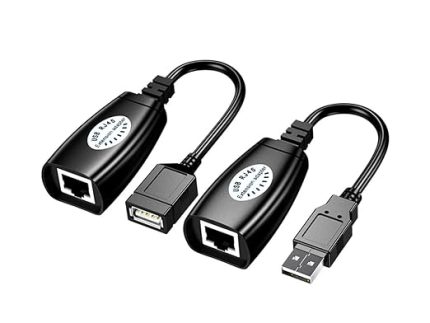 Extrender, 50 Metre Rj45, Usb Uzatma Kablosu, Cat5 – Cat6 uyumlu