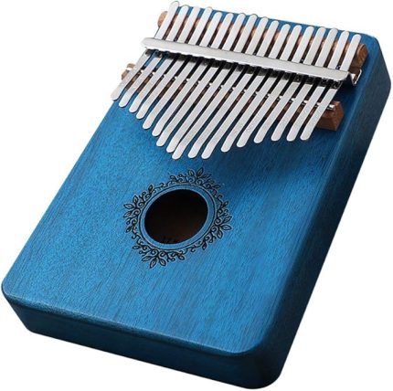 Tuşlu Afrika Piskopos Piyanosu Kalimba Taşınabilir Ahşap Müzik Enstrümanı, Uzun Süre Tüneli için Bakır Metal Çeliklerle, Öğrenmesi ve Ustalaşması Kolay, Seyahat, Parti, Rahatlama ve Müzik Yeteneği