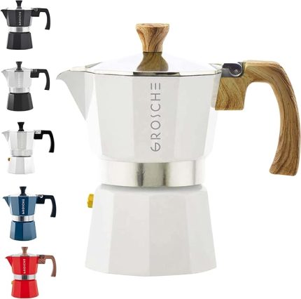 Milano Moka Pot Beyaz 3 Cup 150 ml