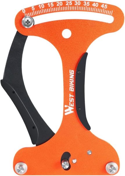 BİSİKLET Bisiklet Gerginlik Ölçer Konuştu Bisiklet Gerginlik Kalibratör Tansiyometre Alüminyum Alaşımlı Bisiklet Tekerlek Tamir Aracı