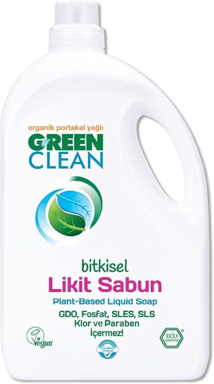 Green Clean Portakal Özlü Likit El Sabunu 2.75 Litre
