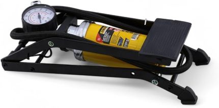 Kalın Pistonlu Ayak Tipi Pompa Tekli Teker Araç Bisiklet Top Bot Lastik Şambrel Şişirme Pompası