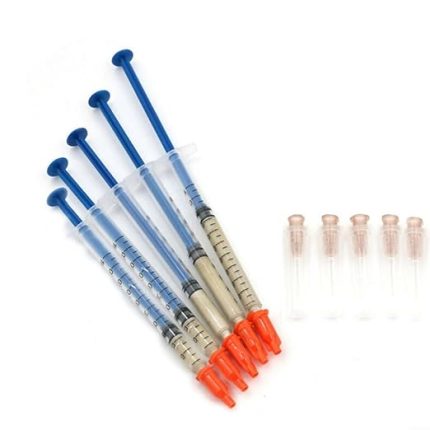 Brett gümüş iletken yapıştırıcı iletken macun, elektrikli renkli yapıştırıcı tel (0,3 ml)