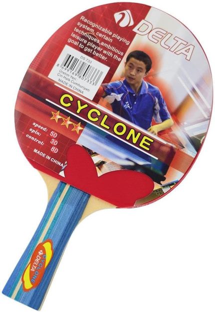 Beyaz Cyclone Masa Tenisi Raketi (Pinpon Raketi) DS733