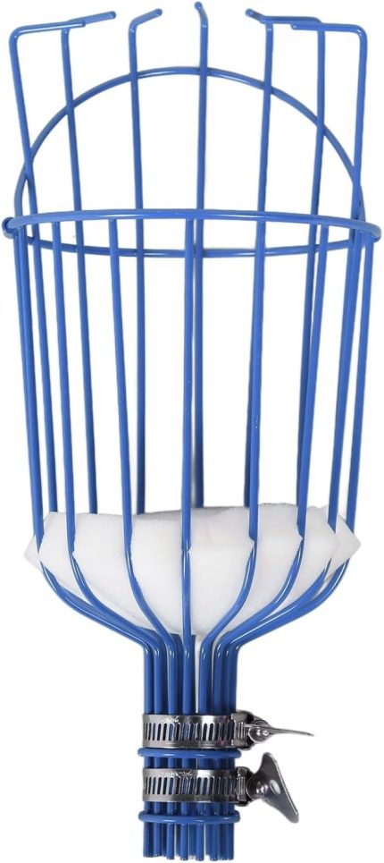 Meyve Seçici Aracı Çok Fonksiyonlu Kullanım Dayanıklı Verimli Kolay Toplama Meyve Seçici Kafa Sepeti Mandalina Için Çıkarılabilir (BLUE)