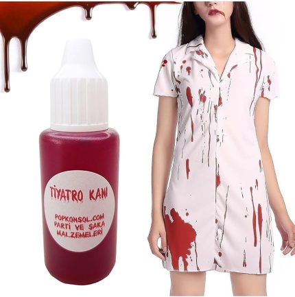KONSOL 1 Adet Yapay Tiyatro Şaka Kanı Hallowen Sahte Kan PP190301