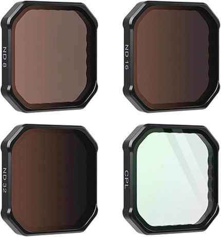 ND CPL Kamera Lens Filtresi Insta360 Ace Pro 2/Ace Pro ile Uyumlu, ND8 ND16 ND32 ND64 CPL Polarize Işık Azaltma Nötr Yoğunluk Filtreleri, Çok Katmanlı Optik Cam (CPL/ND8/ND16/ND32 Set)