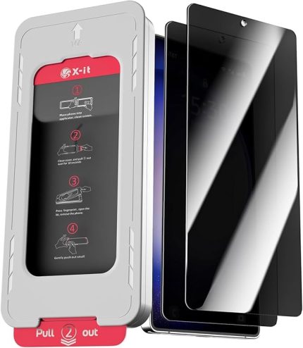 Galaxy S24 Plus Hayalet Ekran Koruyucu – Otomatik Hizalama, Ekstra Güçlendirilmiş Kırılmaz Cam (Galaxy S24 Plus)