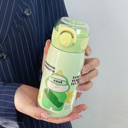 L Çelik Yeşil 620 ml Matara Suluk cin850ys