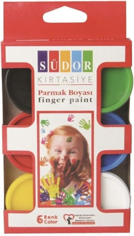 Parmak Boyası Set 6X30 Ml,Çok renkli