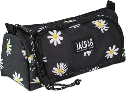 PRIME XL-LASTİK AYRAÇLI İKİ BÖLMELİ KALEM KUTUSU (Papatya)