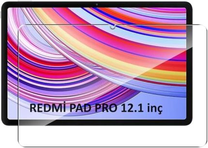Redmi Pad Pro/Poco Pad 12.1 inç ile uyumlu Tablet Nano Ekran Koruyucu Renksiz