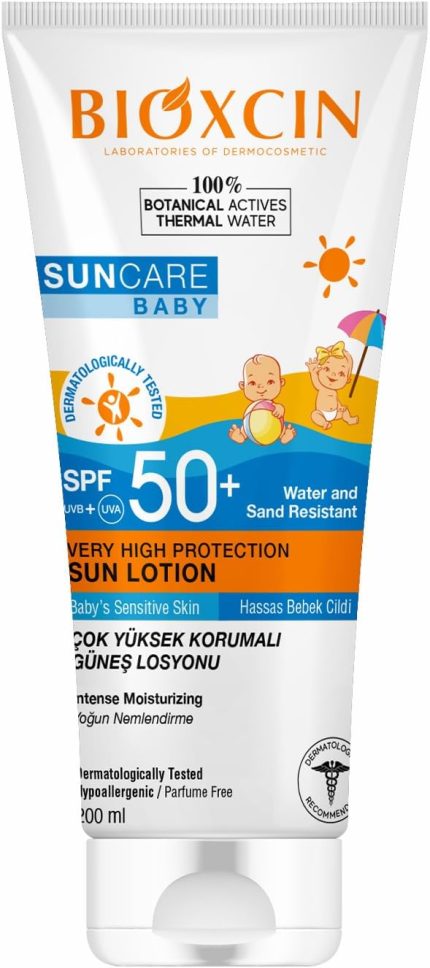 Hassas Ciltler İçin Çok Yüksek Korumalı Mineral Güneş Kremi Bebek 50 SPF 100 ml