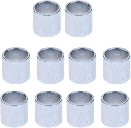 10 Adet Sağlam Paten Tek Sıra Paten Tekerlekli Rulman Ara Parçası İç Çap 8 mm Dış Çap 10 mm