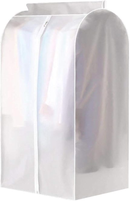 Giysi Giysi Örtüsü Koruyucu Asılı Giysi Saklama Çantası Saydam Toz Geçirmez Su Geçirmez Asılı Saklama Çantası Tam Fermuarlı Gardırop için