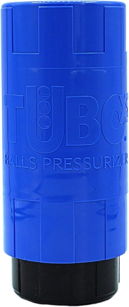 ABS C1-O2UC-HPCJ TuboPlus-Tubox3 Tenis ve Kürek Topu Basınç Regülatörü Mavi, 3 Pelotas
