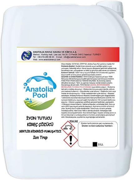 Tutucu Kireç Çözücü Sertlik Giderici 5 Lt (Ion Trap)