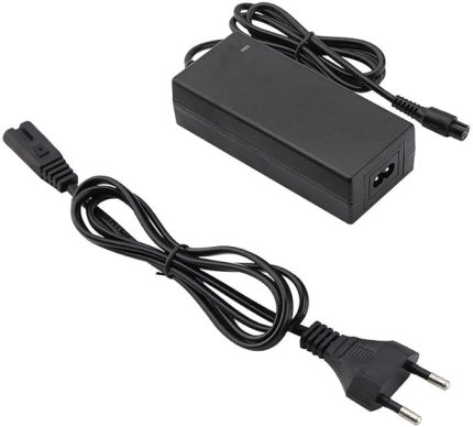 Scooter Power Adaptör Şarj Cihazı 42 V 2 A AB Fiş Elektrikli Elektrikli Elektrikli Bisiklet Scooter Şarj Cihazı Elektronik Scooter Hoverboard için (AB)