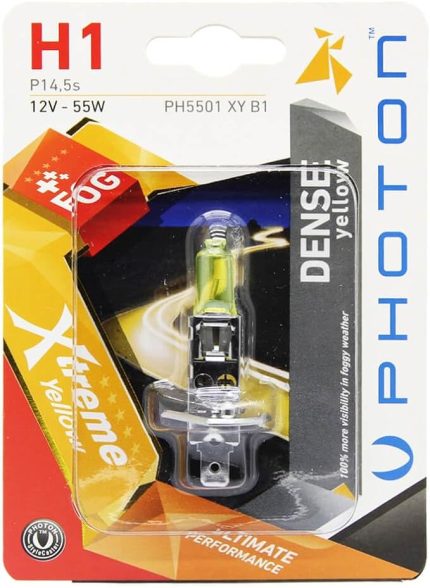 Ampul H1 12V 55W Xtreme Yellow (Tekli Blister)