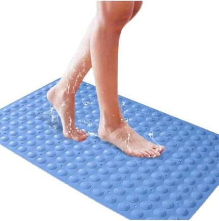 Vantuzlu Masajlı Banyo Duş Kaydırmaz Paspas Duşakabin Paspası. Ayak Kaydırmaz 40 * 80cm Kare Vantuzlu Pas Pas