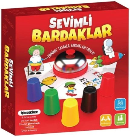 Doğal Seramik Hamuru Sevimli Bardak Oyunu