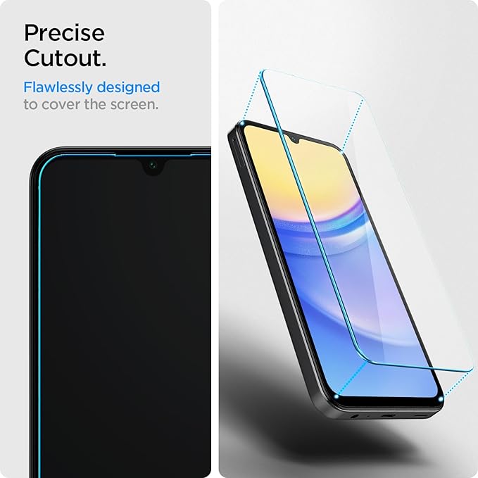 Samsung Galaxy A25 / A15 ile Uyumlu Cam Ekran Koruyucu GLAS.tR Slim HD (2 Adet) - AGL07447 - Görsel 4