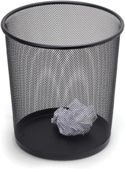 File Çöp Kovası Siyah
