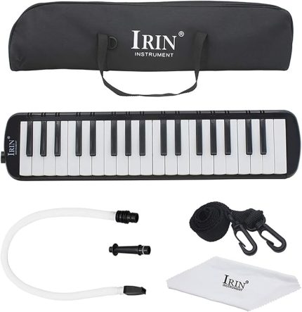 Piyano Tuşları Melodika Pianica Müzik Aleti Taşıma Çantası ile Öğrenciler Başlangıç Seviyesi Çocuklar