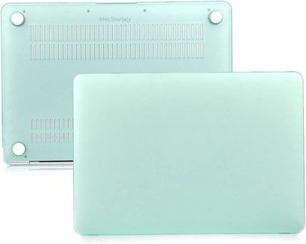 Macbook Pro Kılıf 15inç Mat (Eski HDMI'lı Model:A1398 2012-2015) ile Uyumlu Açık Yeşil