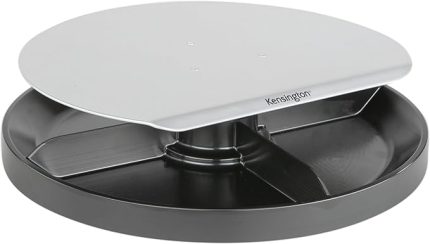 SmartFit Döner Monitör Standı, Ayarlanabilir Yükseklik, Gri & Siyah, 60049EU