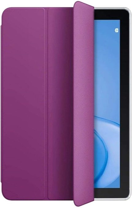 Honor ile uyumlu Pad X8 Zore Smart Cover Standlı 1-1 Kılıf Mor