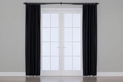 Fabric Design Blackout Siyah Karartma Özellikli Fon Perde 150 x 260