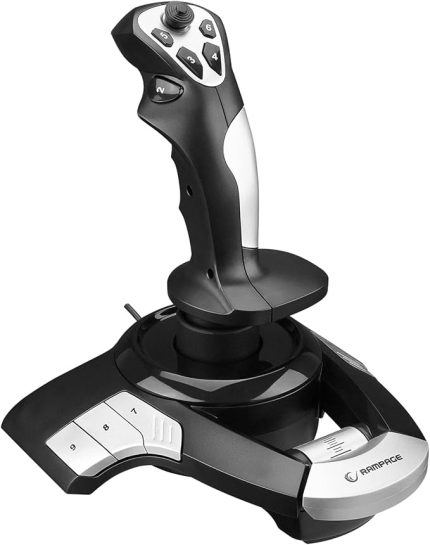 RMX23 Cockpit USB Titreşimli Joystick Oyun Kolu
