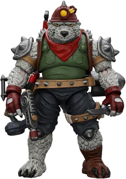 1/18 Ölçekli TMNT-Dirtbag Aksiyon Figürleri - 12 cm, Pozlanabilir Eklemler ve Çıkarılabilir Silahlar, Anime Film Hayranları ve Koleksiyoncular için Harika Hediyeler