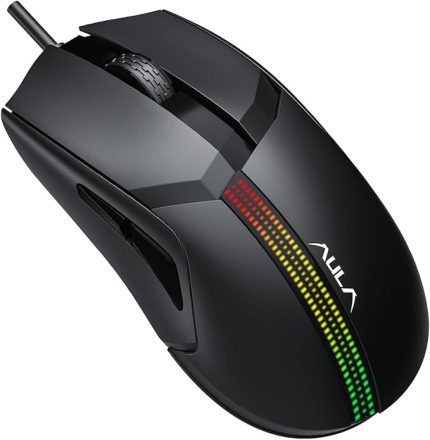 F813Pro 12400DPI RGB Optik Gaming Oyuncu Mouse