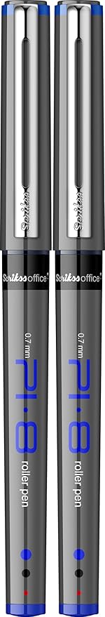 OFFICE PI8 0.7 Mm Roller Mavi 2'Li Blister - Görsel 3