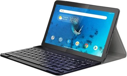 Lenovo Tab M10 TB-X505L X505F 10.1 Bluetooth Klavyeli Standlı Kılıf - BKK4