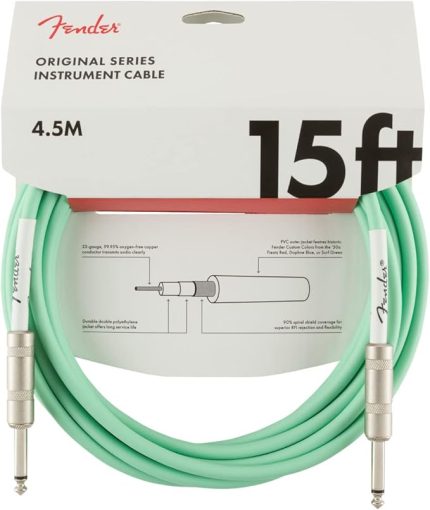 Original Series Instrument Cables 4.5 Metre - Surf Green Enstrüman Kablosu