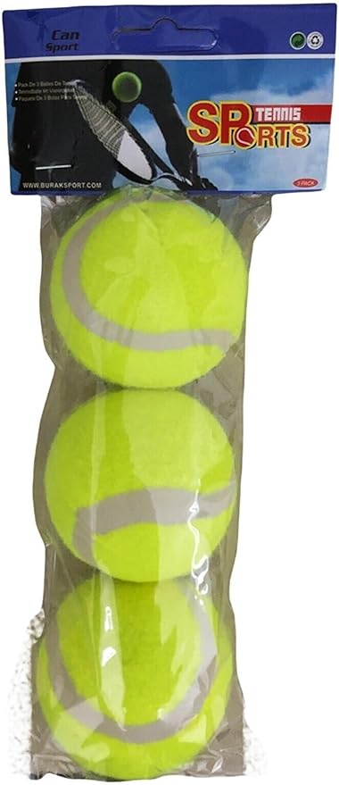 3'lü tenis topu Yeşil