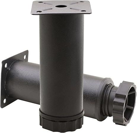 Ayarlanabilir Mobilya Kanepe Baza Koltuk Metal Destek Yükseltici Ayağı 12 cm Siyah Metal Ayak 4 Adet - Görsel 4