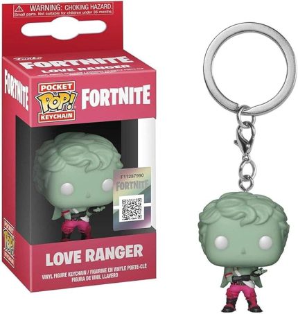 35715 Fortnite: Love Ranger POP Schlüsselanhänger Figur, Multi