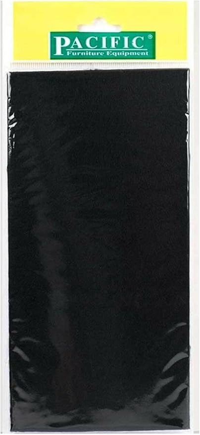 Altı Yapışkanlı Zemin Koruyucu Ses Kesici Keçe Felt 120X240 mm Siyah