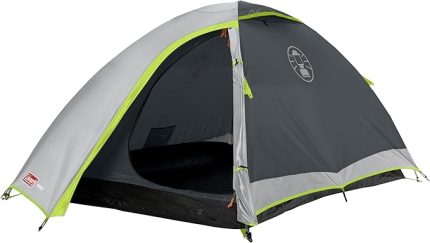 Darwin Zelt, für 2-4 Personen, Igluzelt für Camping Festivals oder Trekking, Leichtes und Kompaktes Kuppelzelt mit Vorzelt, Wasserdicht WS 3.000 mm