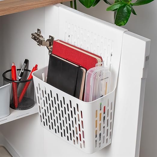 Org-52 2 li Asılabilir Mutfak Banyo Dolap İçi Düzenleyici Organizer Deterjanlık - Beyaz - Görsel 5