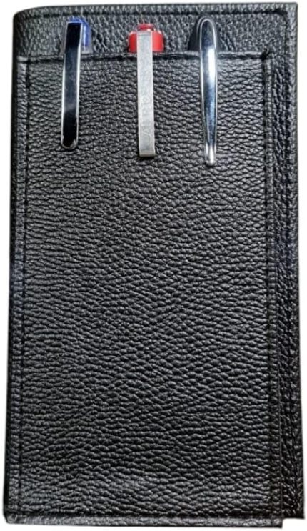 Not Defteri Cüzdan, Cep Telefonu Bölmeli - Suni Deri -9,5 cm x 17 cm