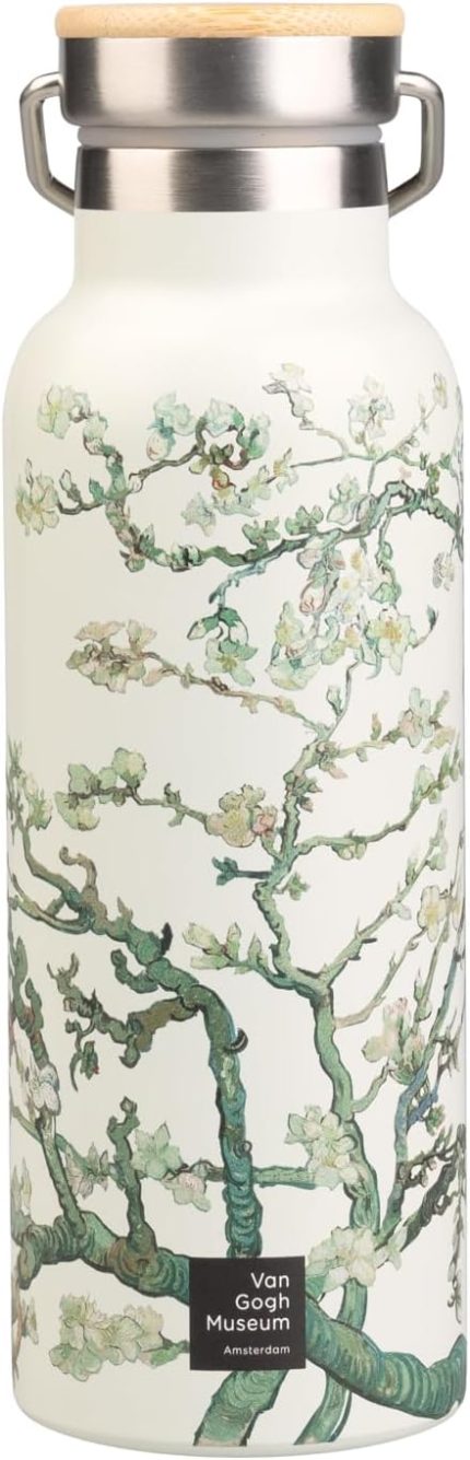 Erik Van Gogh Museum içecek şişesi, paslanmaz çelik, termos 500 ml, spor içecek şişesi, 500 ml, su şişesi, çocuk spor şişesi, çocuklar için, resmi lisans