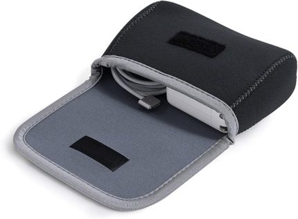 Aksesuarlar, dizüstü bilgisayar, MacBook, güç kaynağı, kablosuz fare, iPhone şarj cihazları, cep telefonu, Powerbank, kablo, seyahat kablosu, elektronik düzenleyici için saklama çantası, koyu